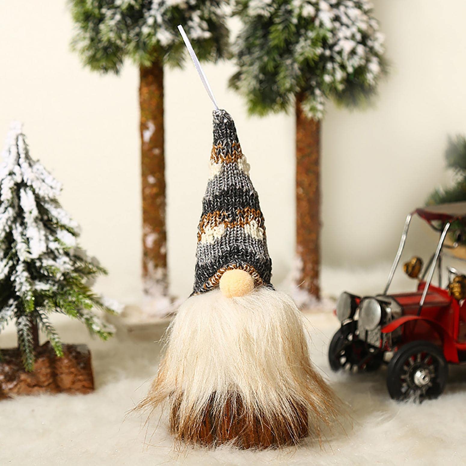 Handmade Swedish Tomte Doll - Christmas Tree Decoration & Holiday Gift for Home Decor