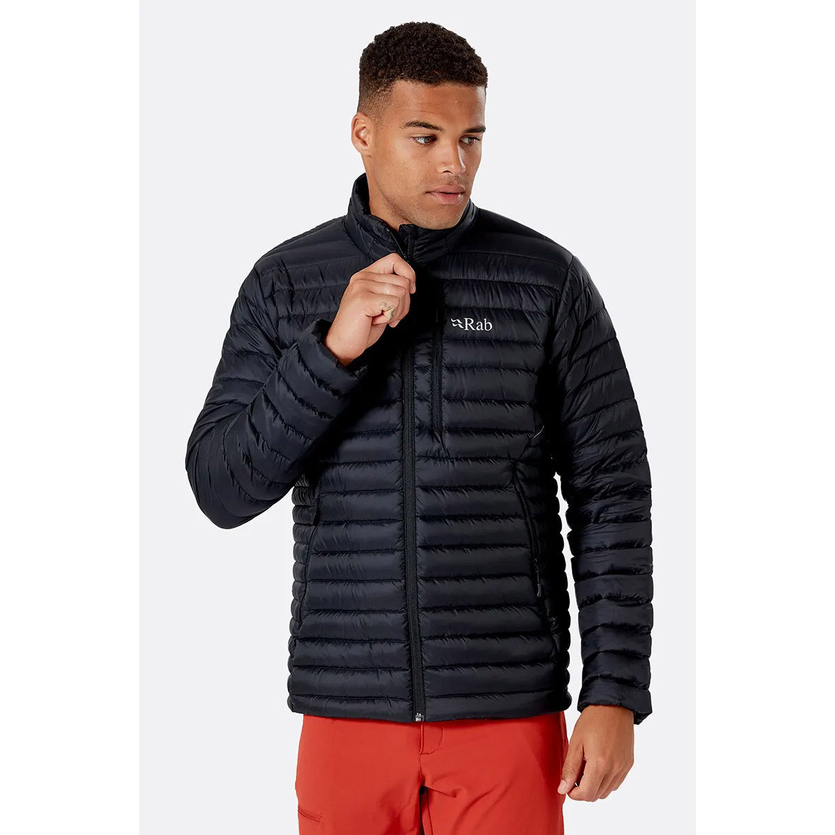 Men's Lightweight Microlight Down Jacket - Warm Winter Puffer Coat for Outdoor Activities & Travel