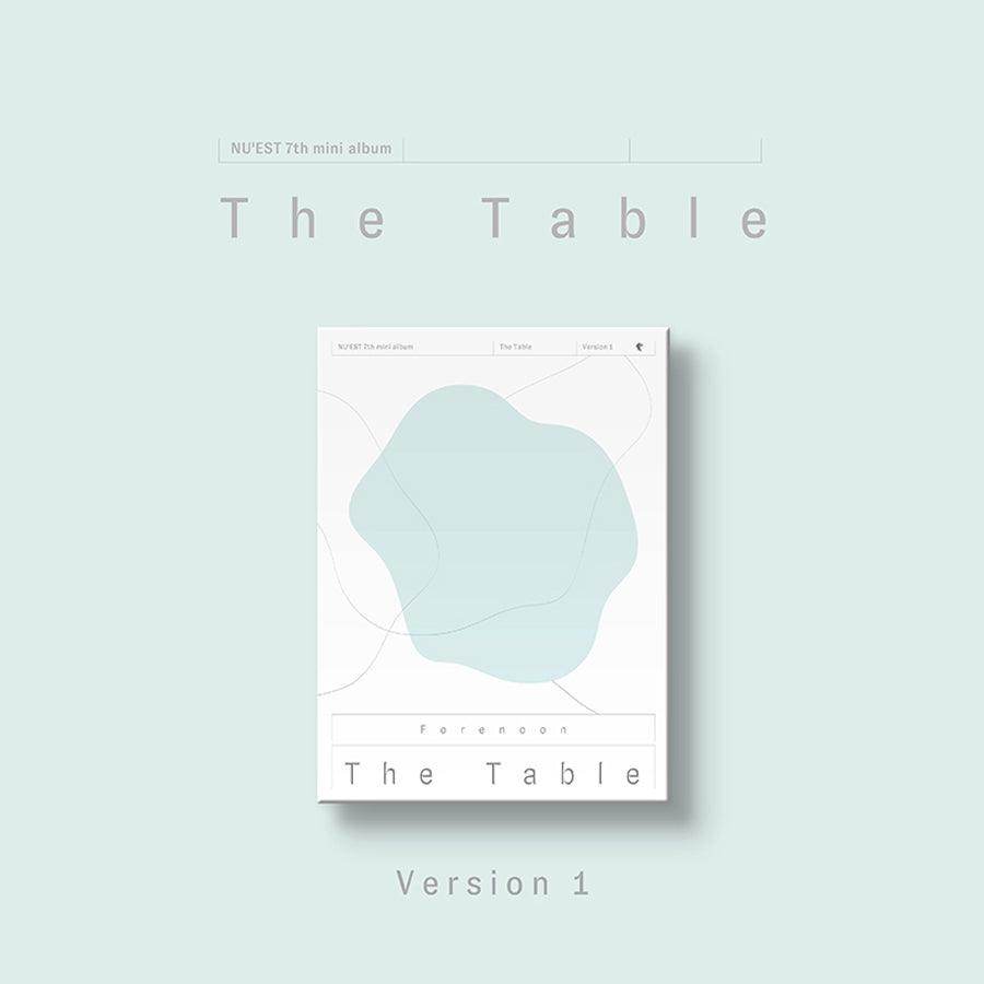 NU'EST 7th Mini Album 'THE TABLE' - K-Pop Music CD + Photobook - Perfect for K-Pop Fans & Collectors | Great for Gifts, Parties & K-Pop Collections