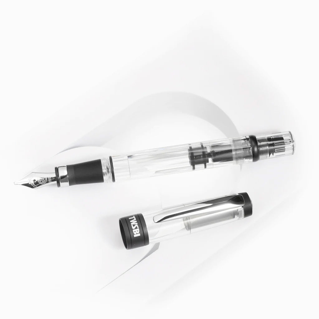 TWSBI Diamond 580 ALR Black Fountain Pen - Premium Aluminum Fountain Pen for Writing, Calligraphy & Collecting - Perfect for Office, School & Gift Giving