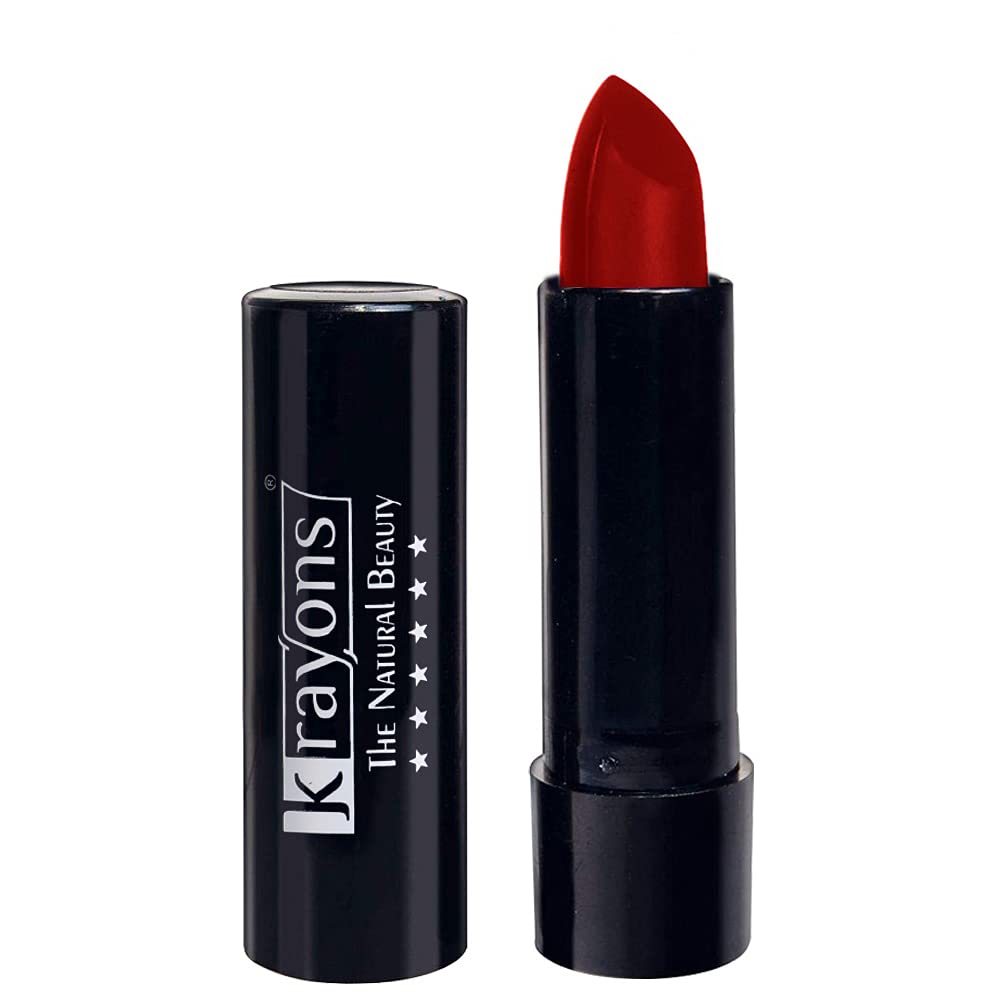 Krayons Cute Pop Matte Lipstick - Waterproof, Smudge Proof, Long Lasting Lip Color (3.5g) | Perfect for Everyday Wear, Parties & Special Occasions