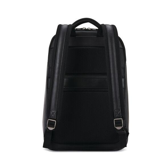 Samsonite Classic Leather Backpack for Men & Women - Durable Business Travel Backpack with Laptop Compartment - Perfect for Office, School, College & Commuting