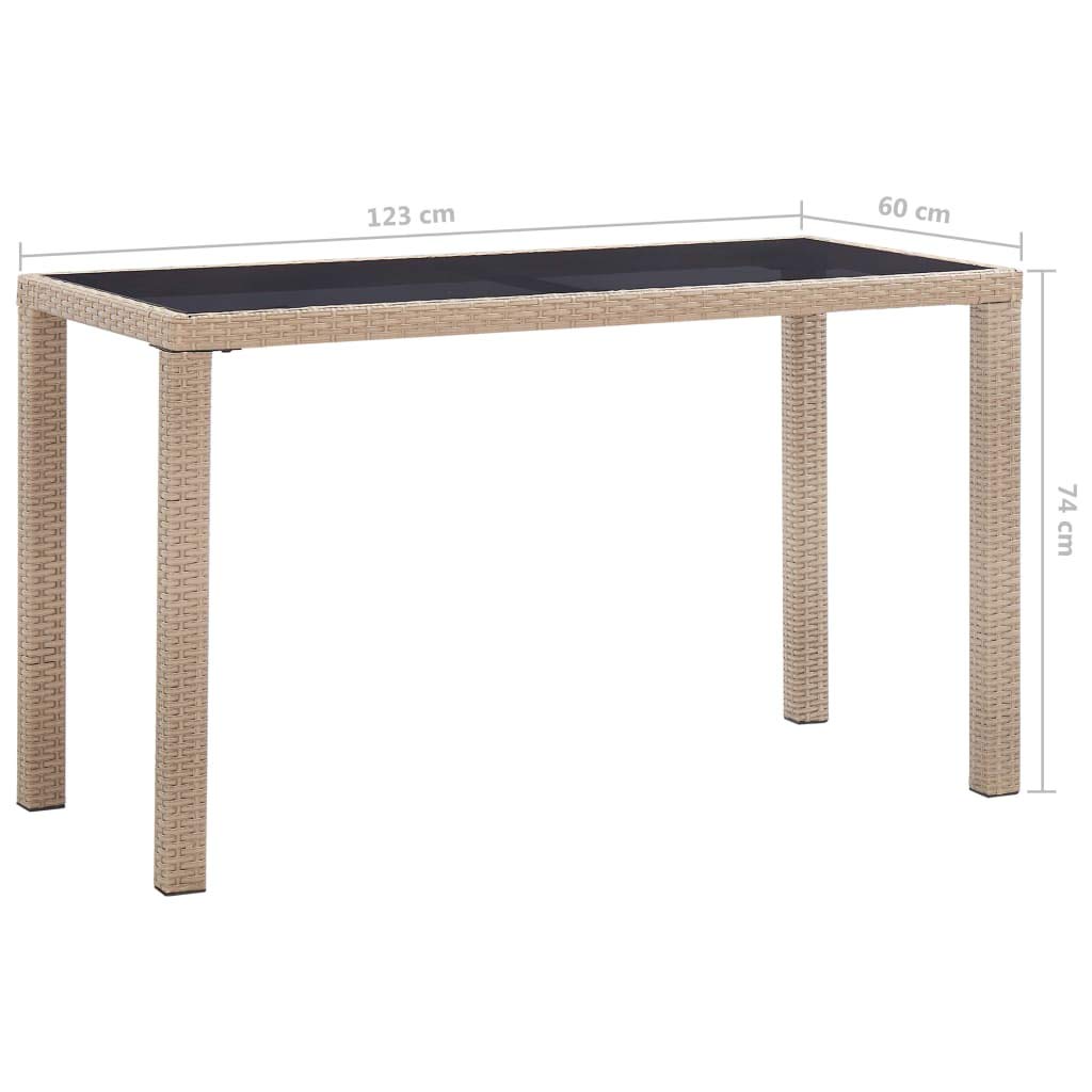 Modern Outdoor Dining Table - Steel Frame & Tempered Glass Top Bistro Table for Patio, Garden, Backyard, Balcony, Poolside | Durable Weather-Resistant Outdoor Furniture for Entertaining & Relaxation