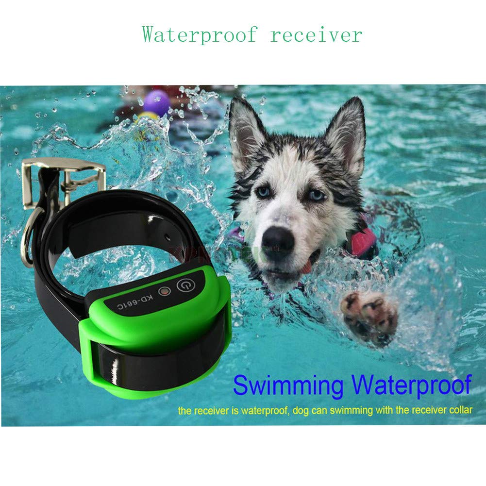 Wireless Dog Fence - Electric Pet Containment System with Safe Beep & Shock Modes | Waterproof & Rechargeable Training Collar for Small, Medium & Large Dogs (1/2/3 Dog Options) | Perfect for Backyard, Farm & Outdoor Dog Training