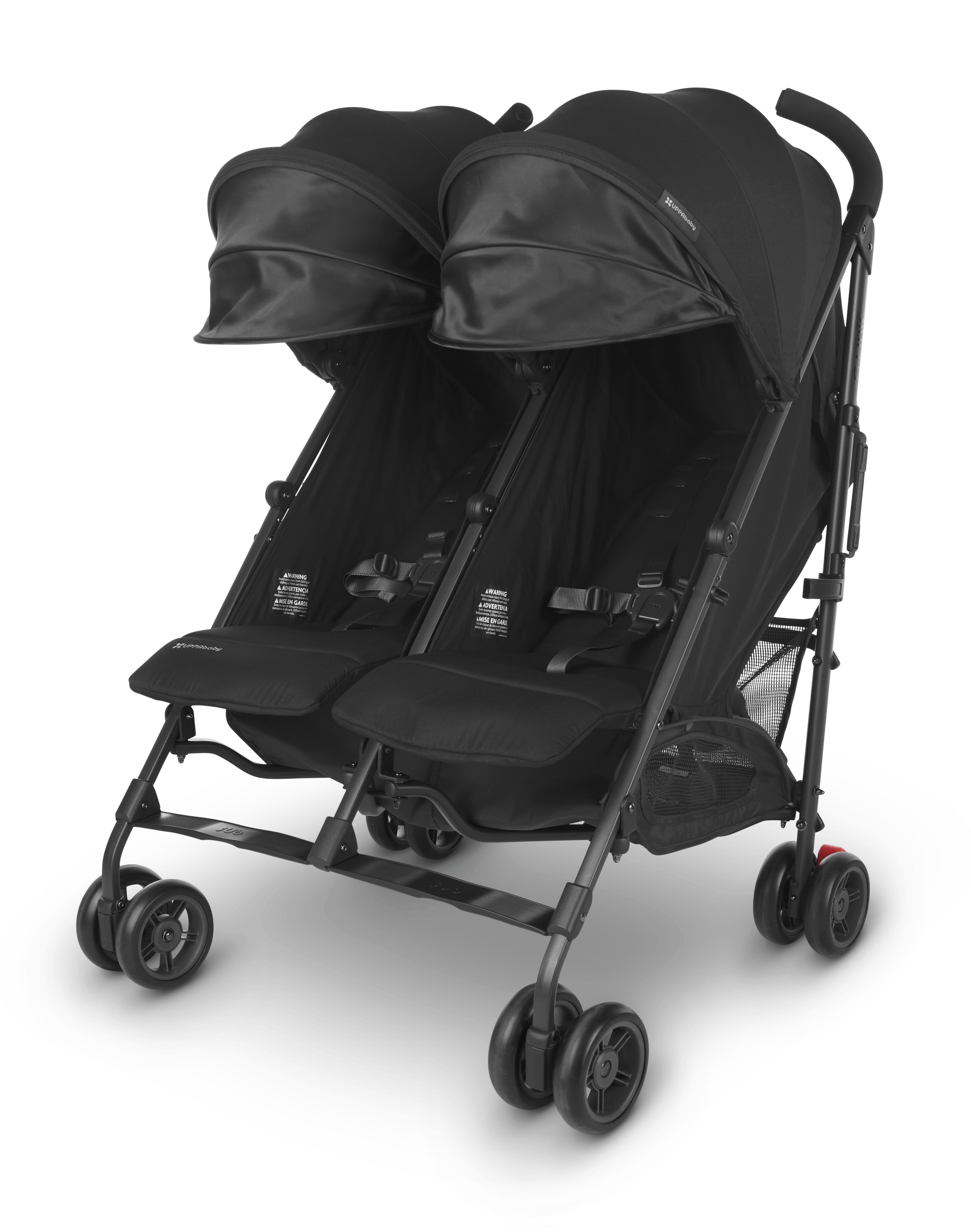 UPPAbaby G Link V2 Double Stroller - Lightweight Compact Side by Side Baby Stroller for Twins | Perfect for City Walks, Shopping & Travel