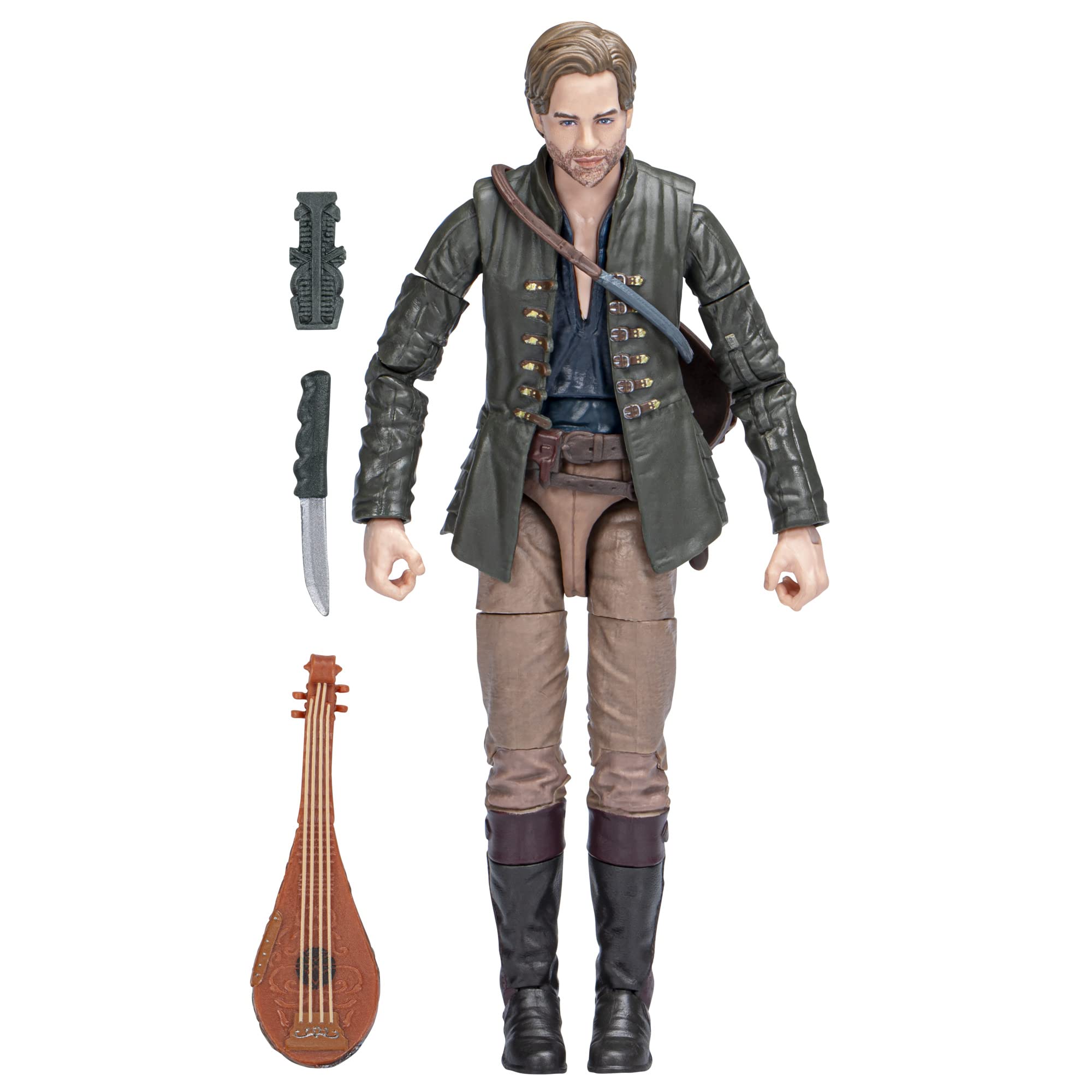 Dungeons and Dragons Honor Among Thieves Golden Archive Edgin Action Figure - Collectible D&D Movie Character Toy for Tabletop RPG Fans & Fantasy Decor