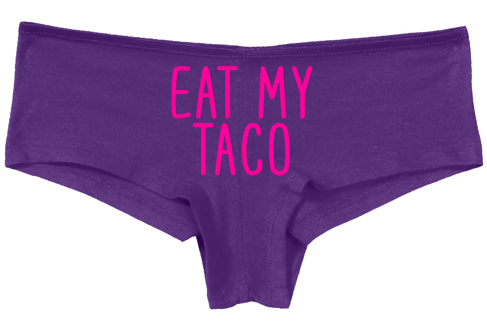 Funny Oral Sex Underwear - Knaughty Knickers 'Eat My Taco' Novelty Lingerie for Couples | Perfect for Bachelorette Parties, Valentine's Gifts & Spicy Date Nights