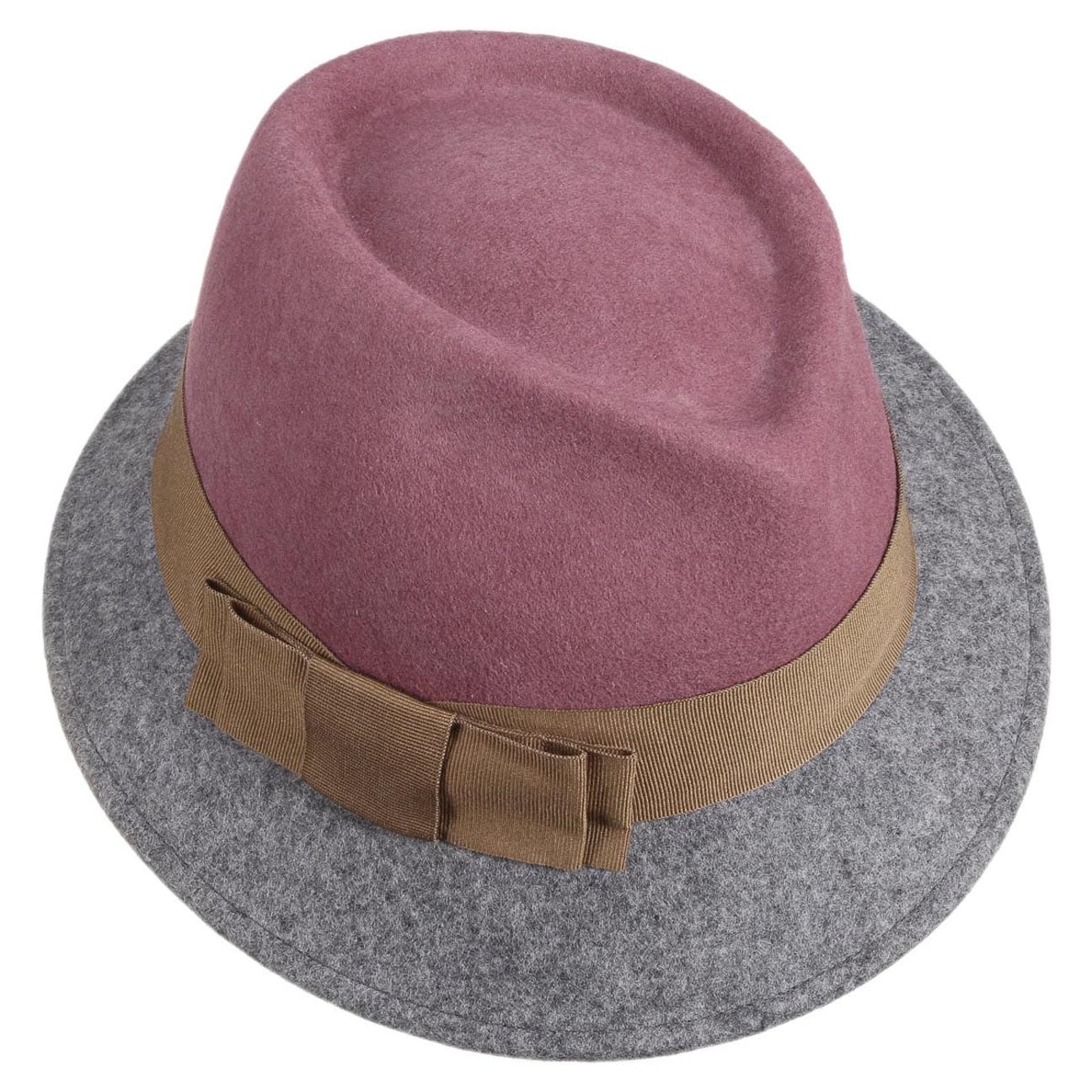 Lierys Asym Twotone Wool Felt Hat - Stylish Winter Fashion Accessory for Women | Perfect for Outdoor Events, Travel & Cold Weather