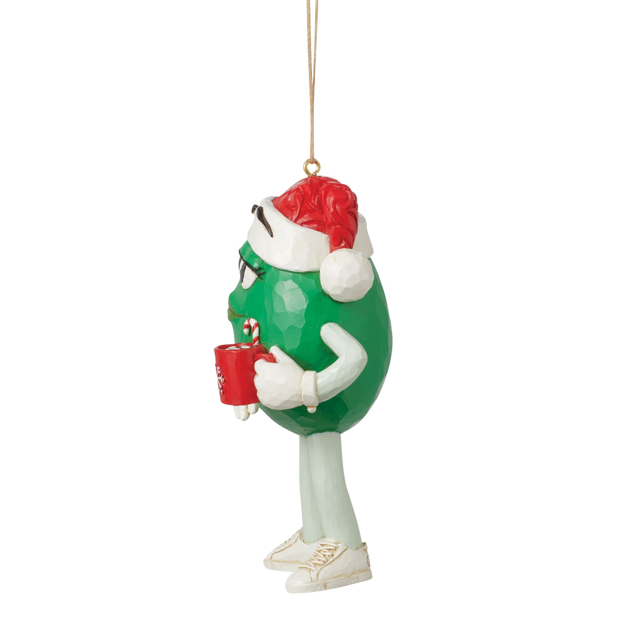 M&M'S Green Character in Hat - Fun Halloween & Christmas Party Decorations - Perfect for Candy Buffets, Gift Bags & Holiday Celebrations