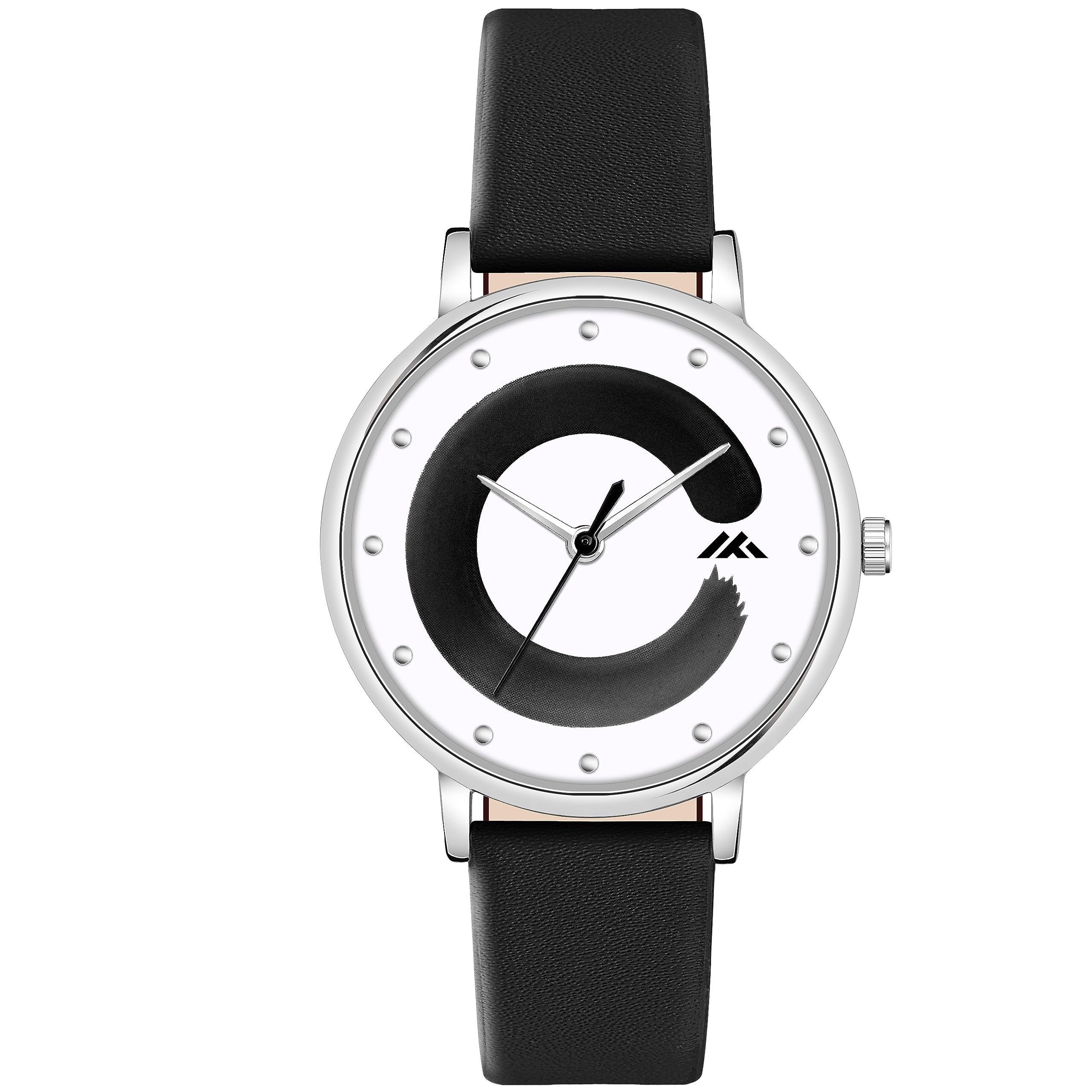 Elegant Analog Women's Casual Watch with Round Dial & Genuine Leather Strap - Perfect Gift for Girlfriend, Wife, Mother | Office, Date Night, Everyday Wear