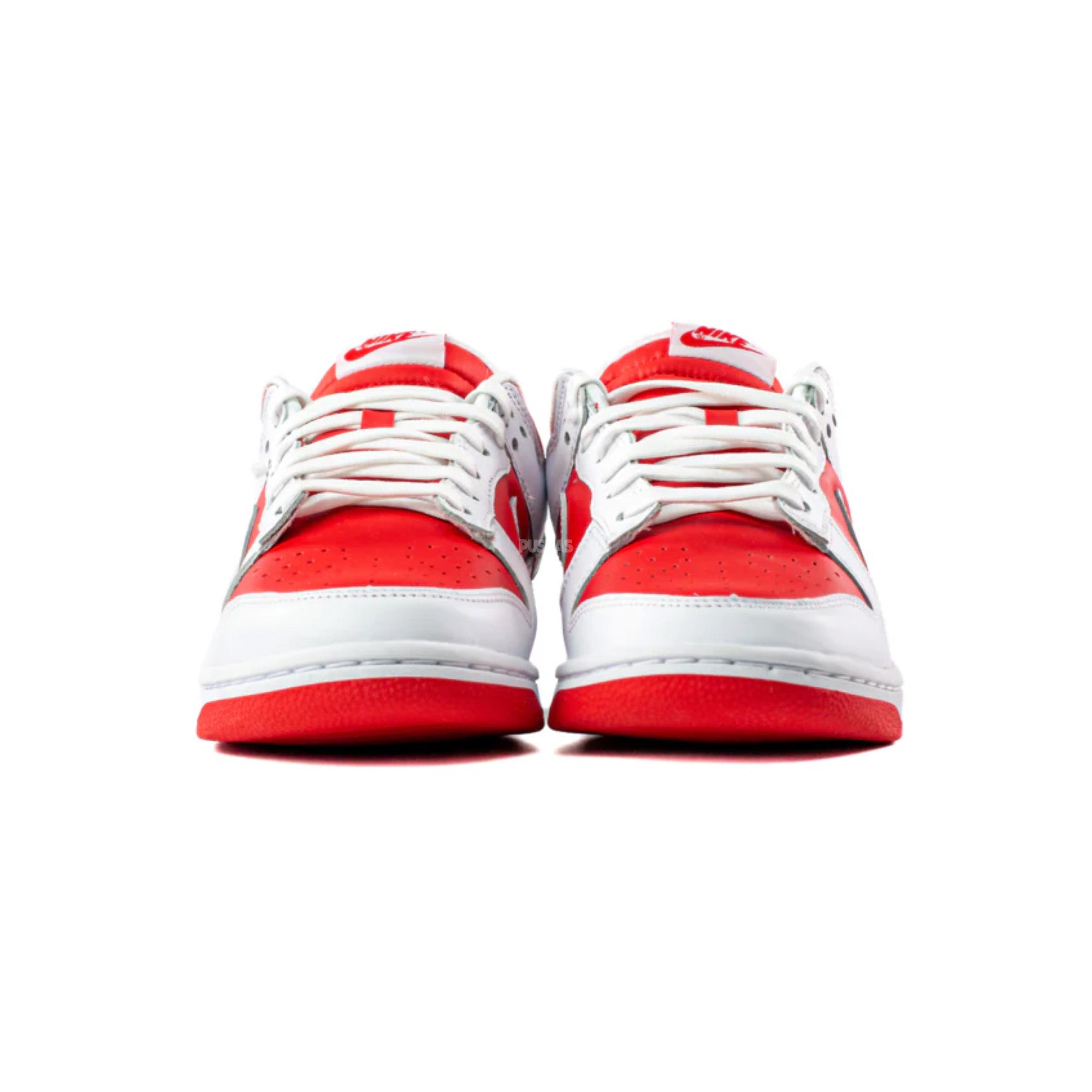 Nike Dunk Low 'Championship Red' Sneakers (2021 Release) - Men's Basketball Shoes for Streetwear & Casual Outfits