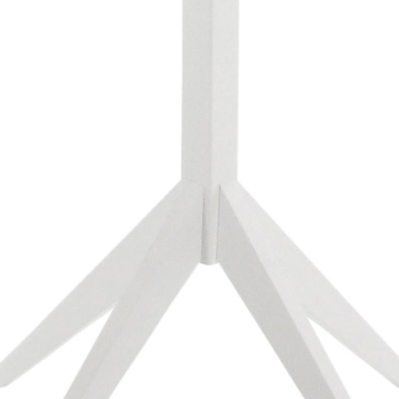 Premium MASCOT White Coat Hanger - Heavy Duty Wooden Clothes Hanger for Jackets, Coats & Suits - Perfect for Closet Organization & Wardrobe Storage