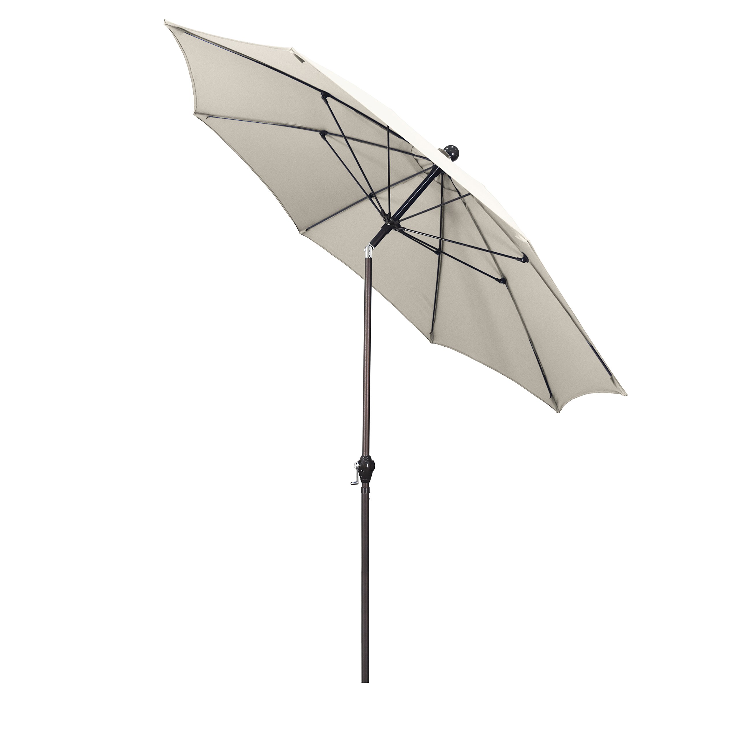 Astella ALUS906117-P22 9 ft. Economy Market Umbrella in Antique Beige/Bronze - Outdoor Patio, Garden, Poolside, and Commercial Use