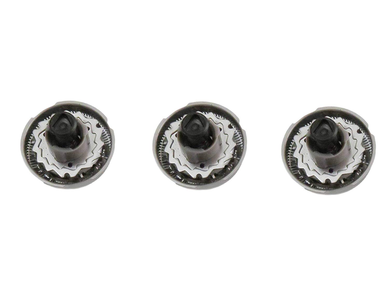 3Pcs RQ12 Replacement Blades for Philips Norelco RQ10 RQ1050 RQ1060 RQ1075 Shavers - Sharp Stainless Steel Cutter Heads - Perfect for Men's Electric Shaver Maintenance & Smooth Shaving at Home or Travel