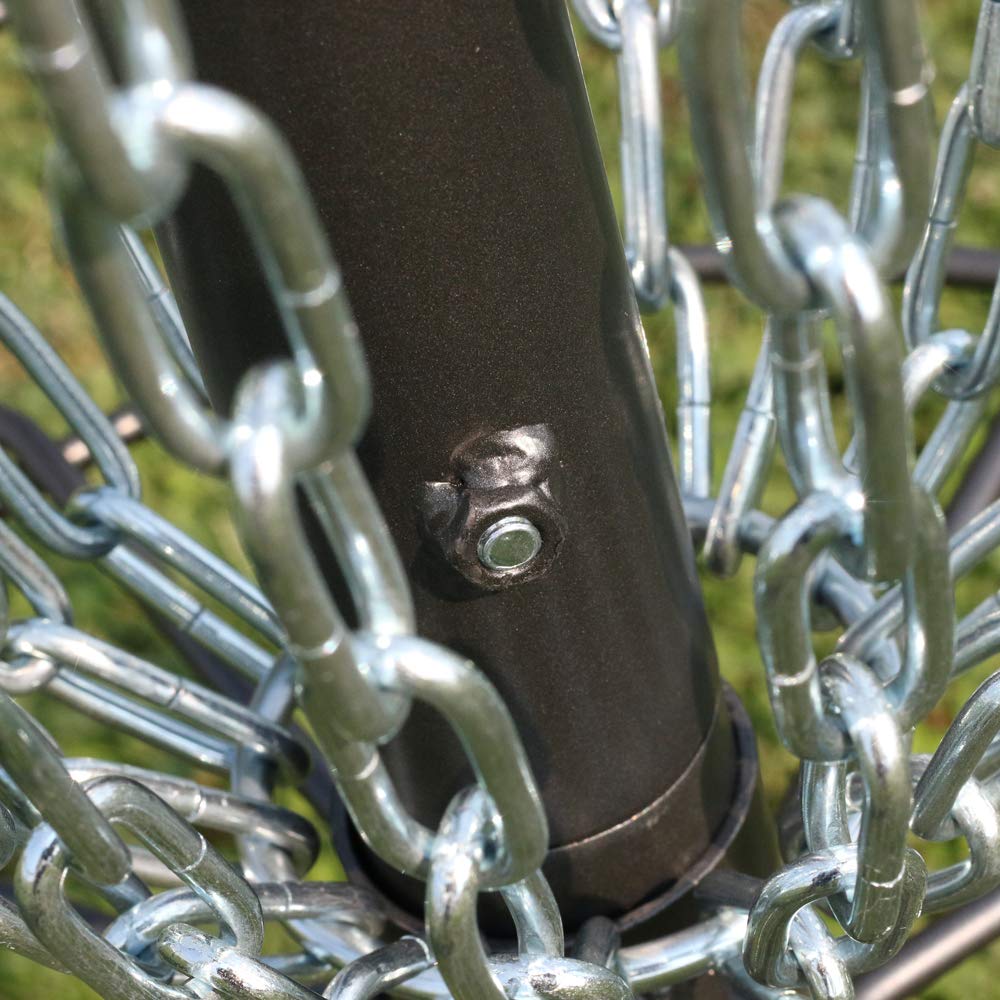 Dynamic Discs Marksman Portable Disc Golf Basket - 15-Chain Lightweight Disc Golf Target with Tension Screws for Stability | Perfect for Backyard Practice, Park Training & Tournament Play | Precision Frisbee Golf Equipment for All Skill Levels