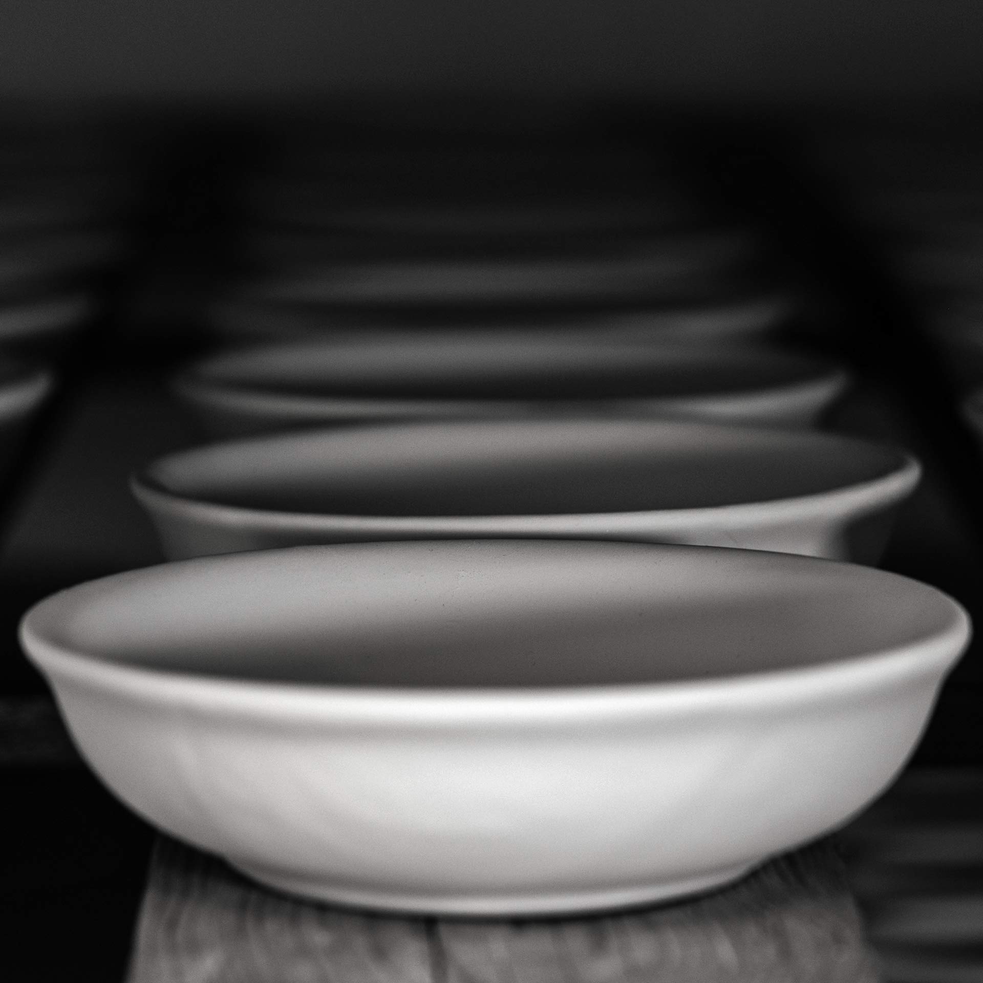 Handmade Teal Blue and White Polka Dot Glazed Ceramic Bowl - 7.3 inch (18.5cm), 14oz (400ml) for Salad, Pasta, Fruit, Cereal & Soup | Unique Dinnerware for Kitchen, Dining & Home Decor | Perfect Housewarming Gift for New Homeowners