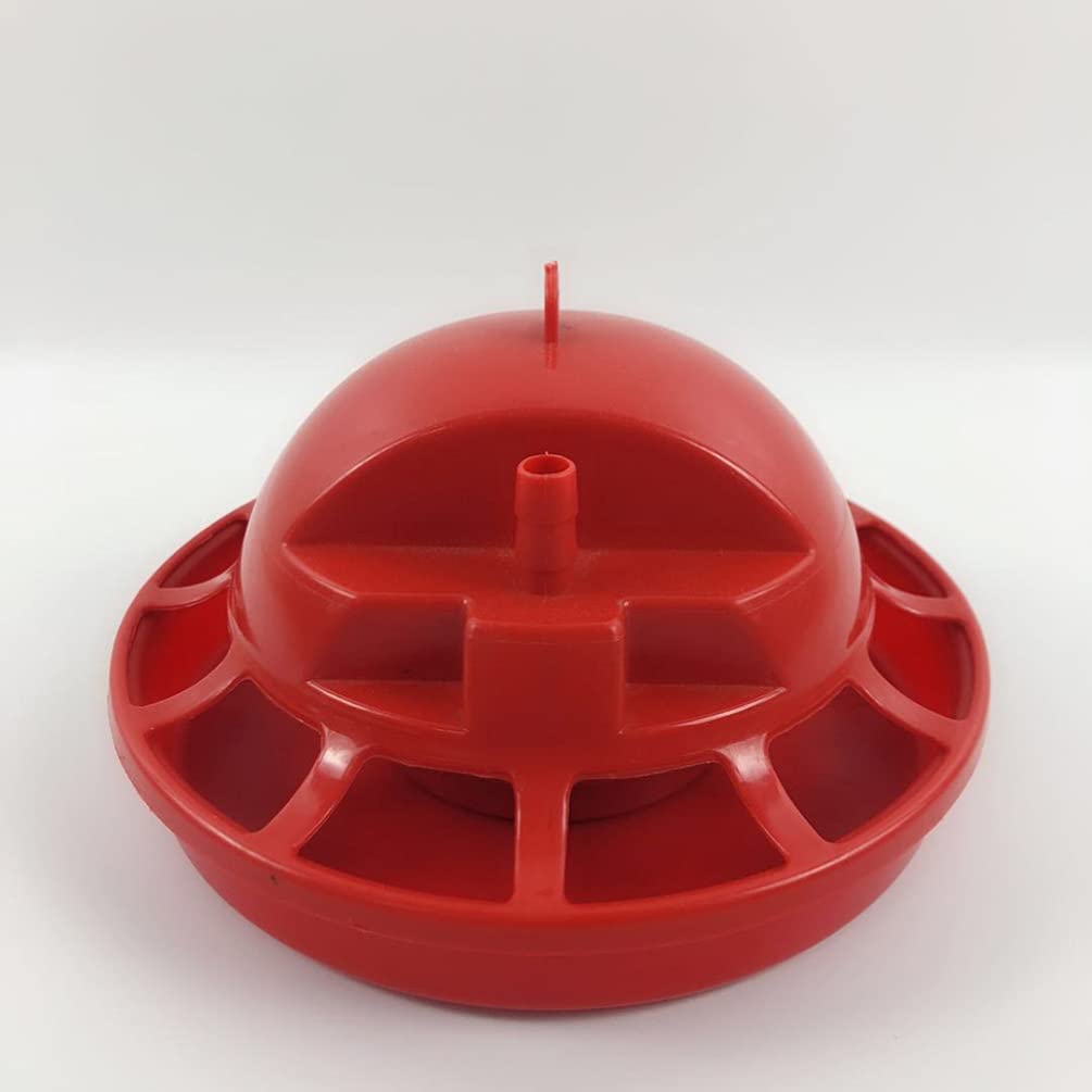 2 Pcs Chicken Drinker Feeding Bowl - Durable Poultry Water Drinking Cups for Hens, Ducks, and Birds - Ideal for Coops, Farms, and Backyard Poultry Care