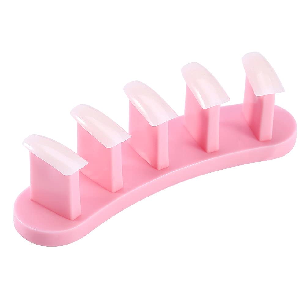 Nailwind 3-Piece False Nail Practice Stand with 10 Fake Nail Tips - Professional Gel Polish Display Tool for DIY Nail Art Training | Perfect for Salon Practice & Home Manicures