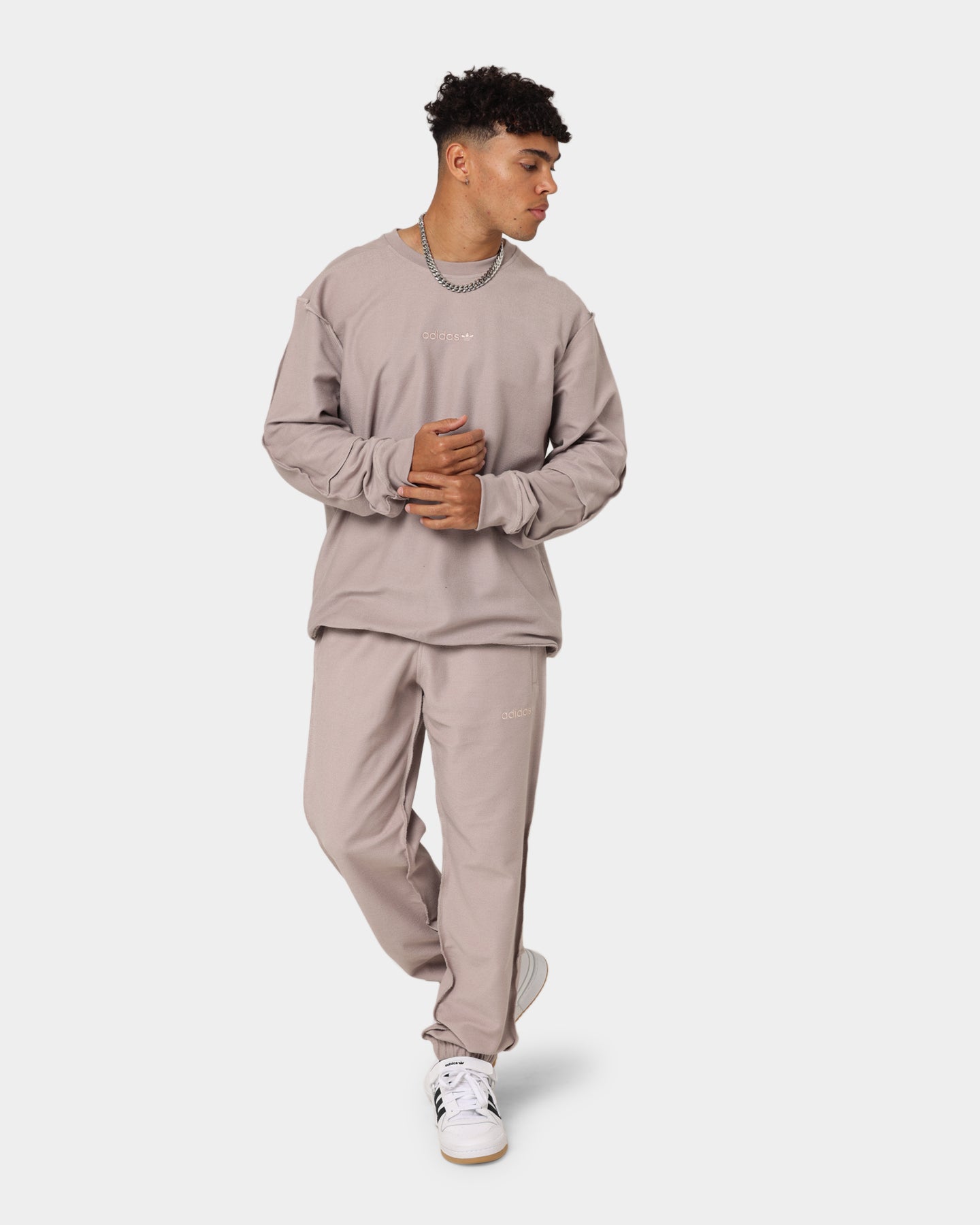 Adidas Loopback Sweatpants for Men - Vapor Grey Joggers with Elastic Waistband | Comfortable Lounge Pants for Gym, Running & Casual Wear