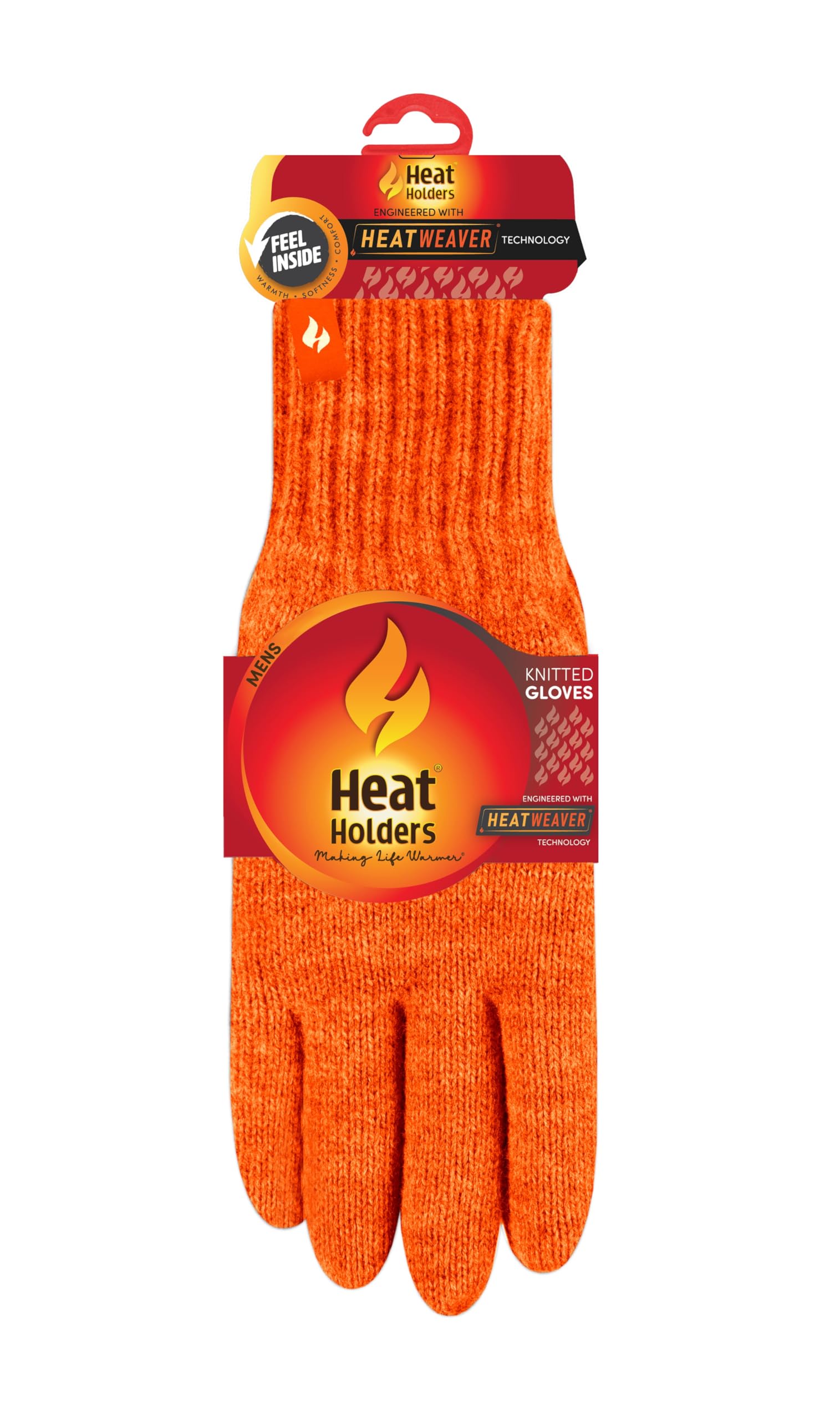 Heat Holders Men's Thermal Winter Gloves - Warmest Thermal Gloves for Outdoor Activities, Skiing, Snowboarding & Cold Weather
