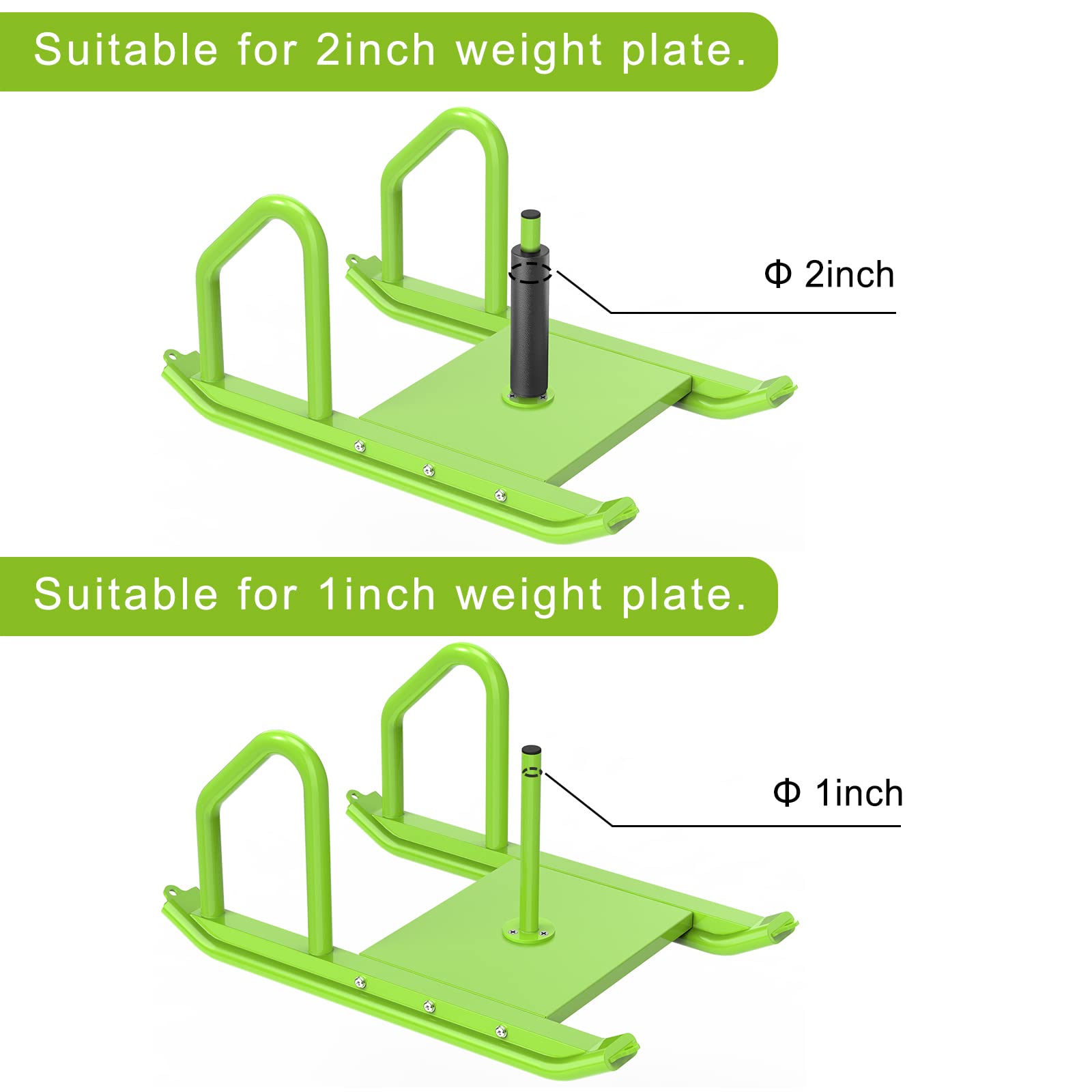 Kipika Adjustable Weight Sled for Speed Training & Strength Workouts - Heavy Duty Fitness Sled with Height Adjustment - Build Muscle & Explosive Power - Compatible with 1
