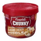 Campbell's Classic Chicken Noodle Soup Bowl 15.26oz (Pack of 16) | Ready-to-Eat Comfort Food for Quick Lunches, Camping & Emergency Preparedness