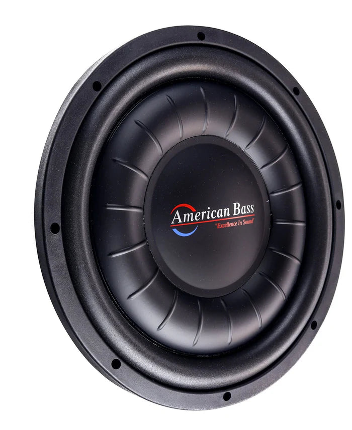 American Bass Hawk Slim 12-Inch 900W RMS Subwoofer - Powerful Car Audio Bass for Trucks & SUVs