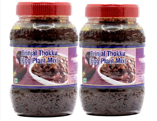 Premium Brinjal Rice Mix - Authentic Eggplant Flavored Rice Seasoning - Pack of 2 (500g Each) - Perfect for Indian Cuisine, Meal Prep & Quick Dinners