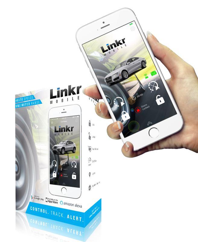 Omegalink LINKR LT2 - Add-on Cellular Remote Start Controller with GPS Tracking for Cars & Trucks | Remote Engine Start from Anywhere via Mobile App