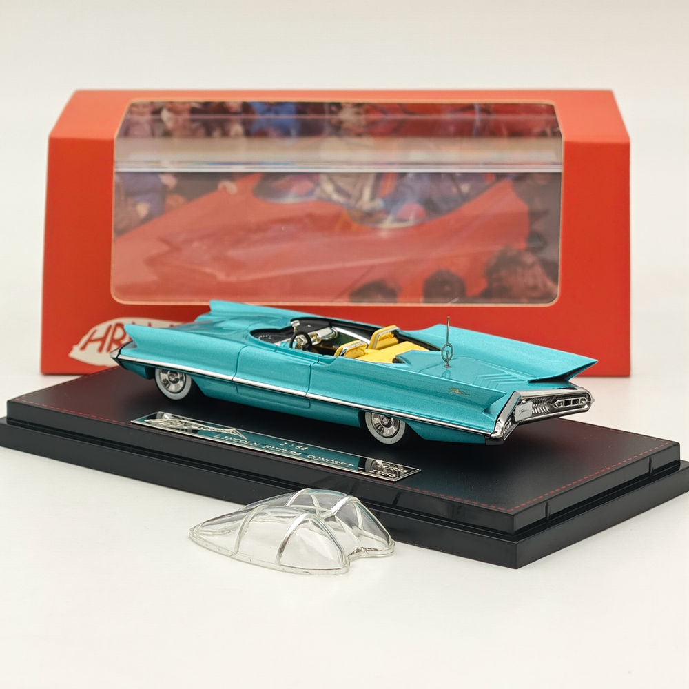1/64 HRN Model 1955 FUTURA CONCEPT Diecast Car - Green Collectible Miniature Vehicle for Display, Gifts & Car Enthusiasts