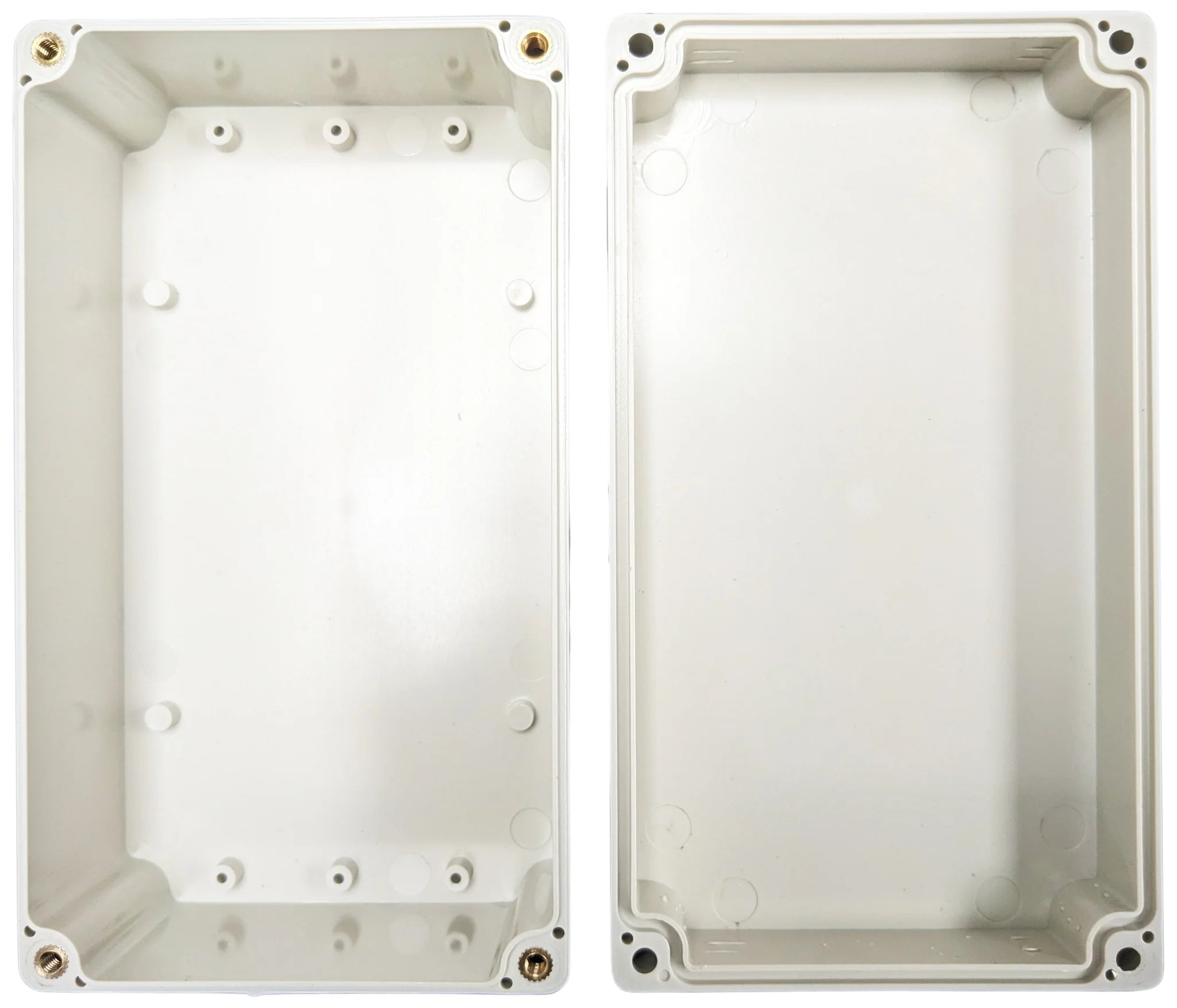 ABS Plastic Electronic Project Box with 4 Screws & Lid - 6.2