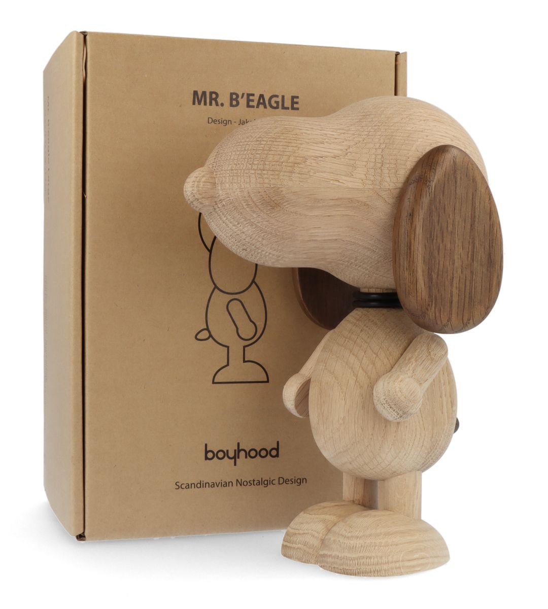Mr. Beagle Smoked Oak Large Dog Bed - Premium Comfort for Large Breed Dogs - Perfect for Living Rooms, Bedrooms & Pet-Friendly Spaces