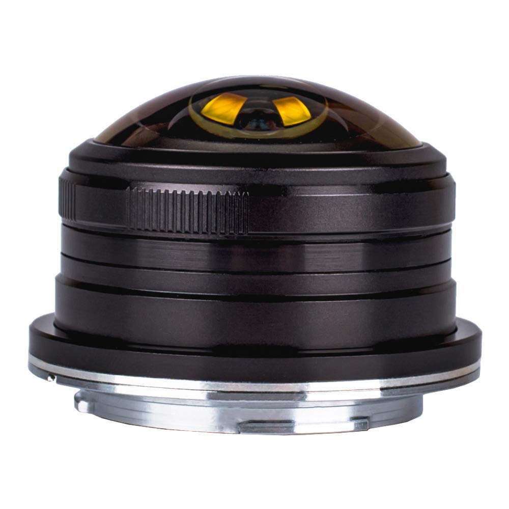 Laowa 4mm f/2.8 MFT Circular Fisheye Lens for Micro Four Thirds Cameras - Ultra Wide Angle Lens for Landscape, Architecture & Creative Photography