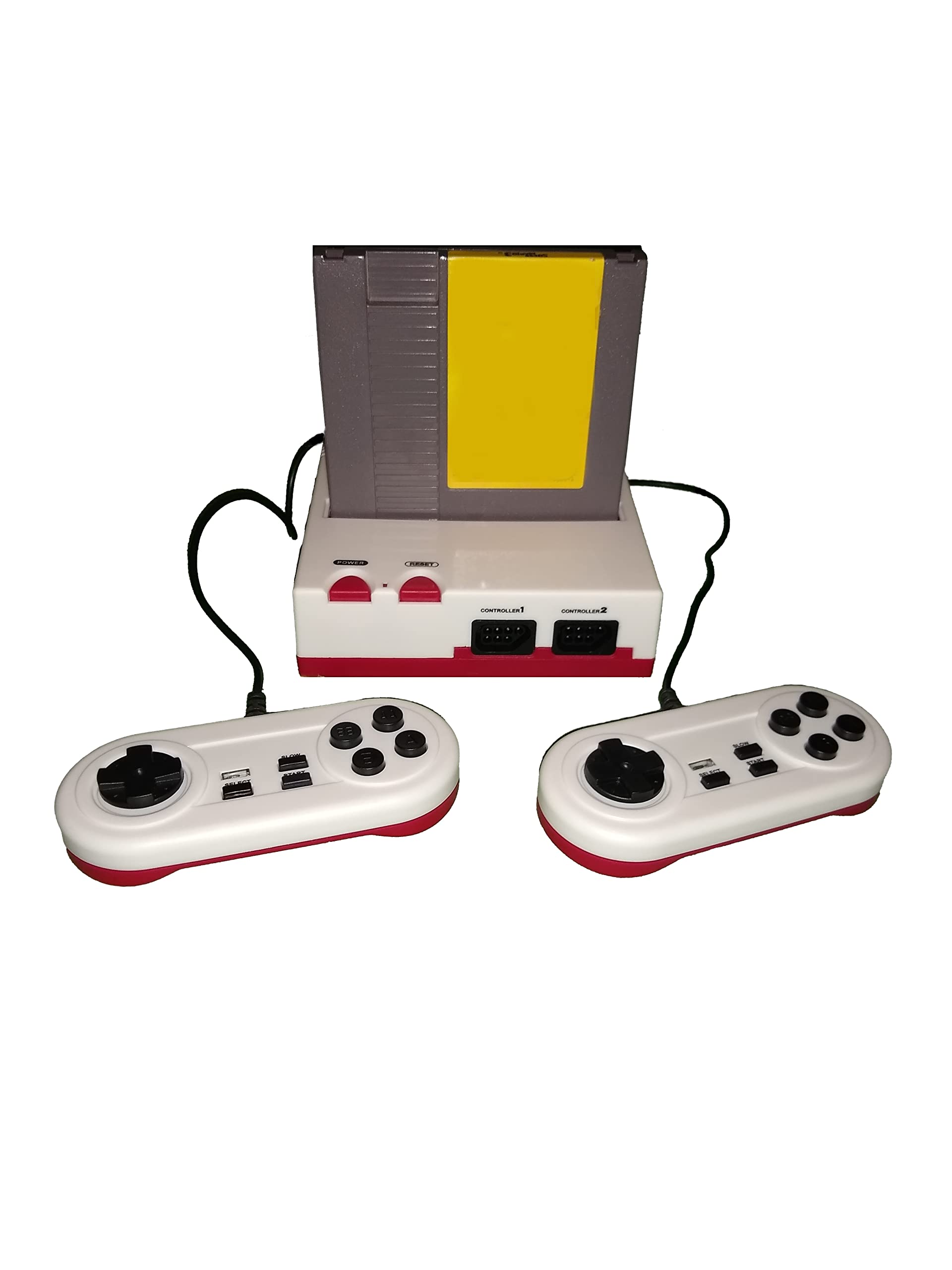 Original FC Game Console - Retro 8-Bit Video Gaming System for Nintendo Entertainment, Classic Cartridge Compatible - Perfect for Home Entertainment, Gaming Parties & Nostalgic Fun