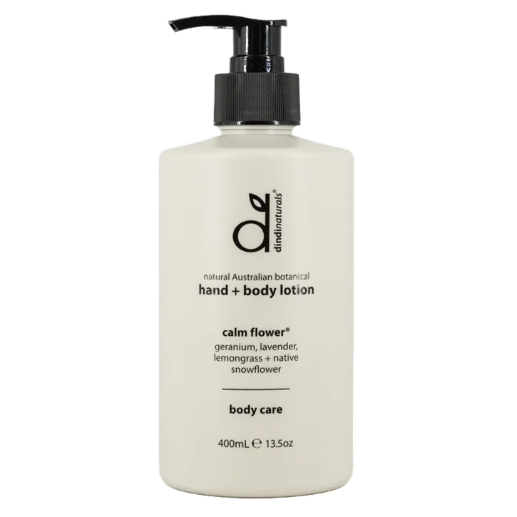 Dindi Naturals Hand & Body Lotion - Calming Flower Scent | Moisturizing & Hydrating for Dry Skin | Perfect for Daily Use, Spa Days & Relaxation