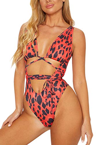 Orange Leopard Print