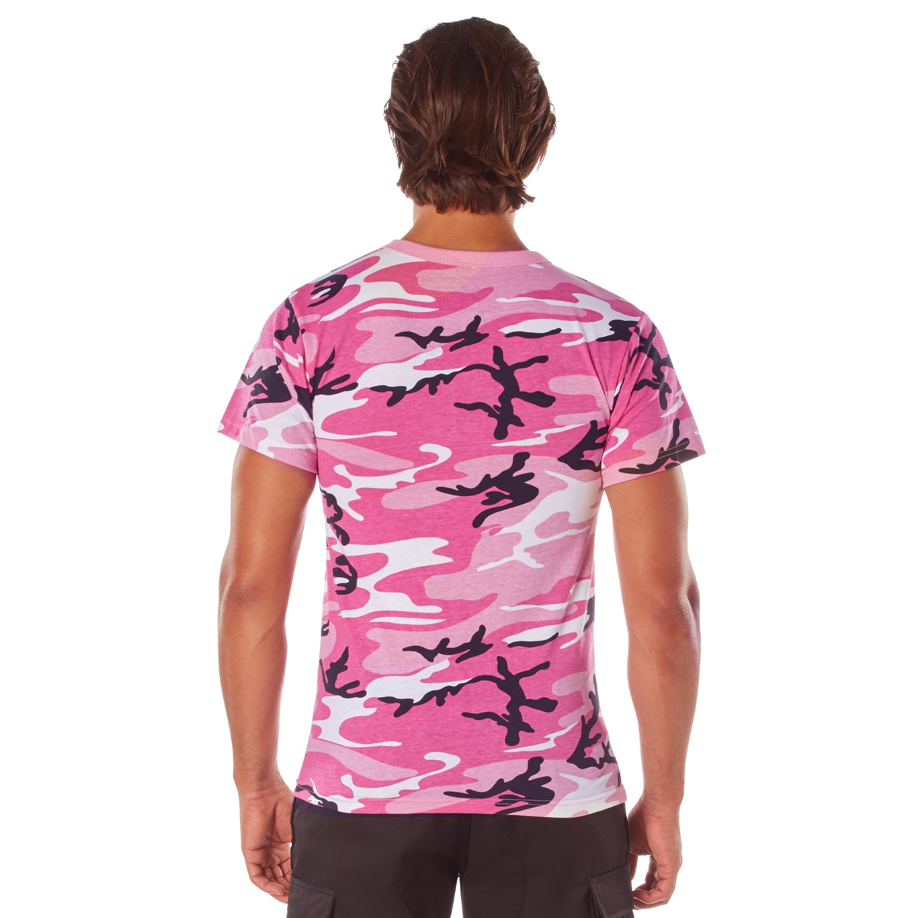Rothco Camo T-Shirt - Durable Military Style Cotton Tee for Men | Tactical Outdoor Wear, Hunting & Casual Everyday Use