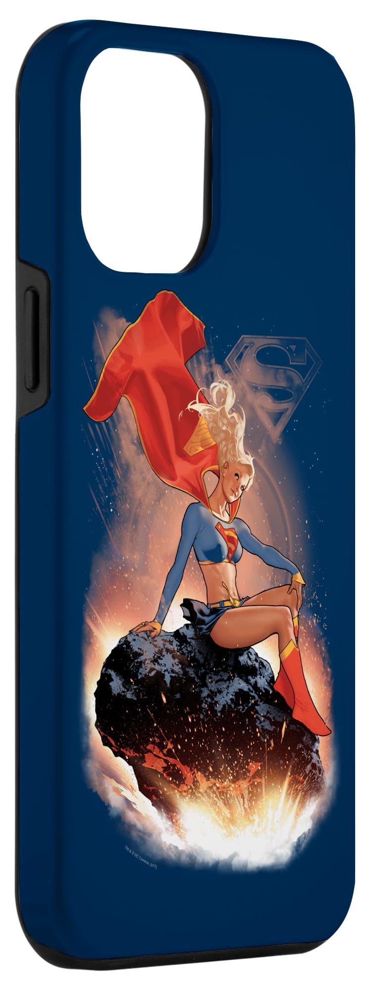 iPhone 12 Pro Max Case - Supergirl Ride It Out Design | Shockproof Protective Cover for Women & Girls | Perfect for Daily Use, Travel & Outdoor Activities