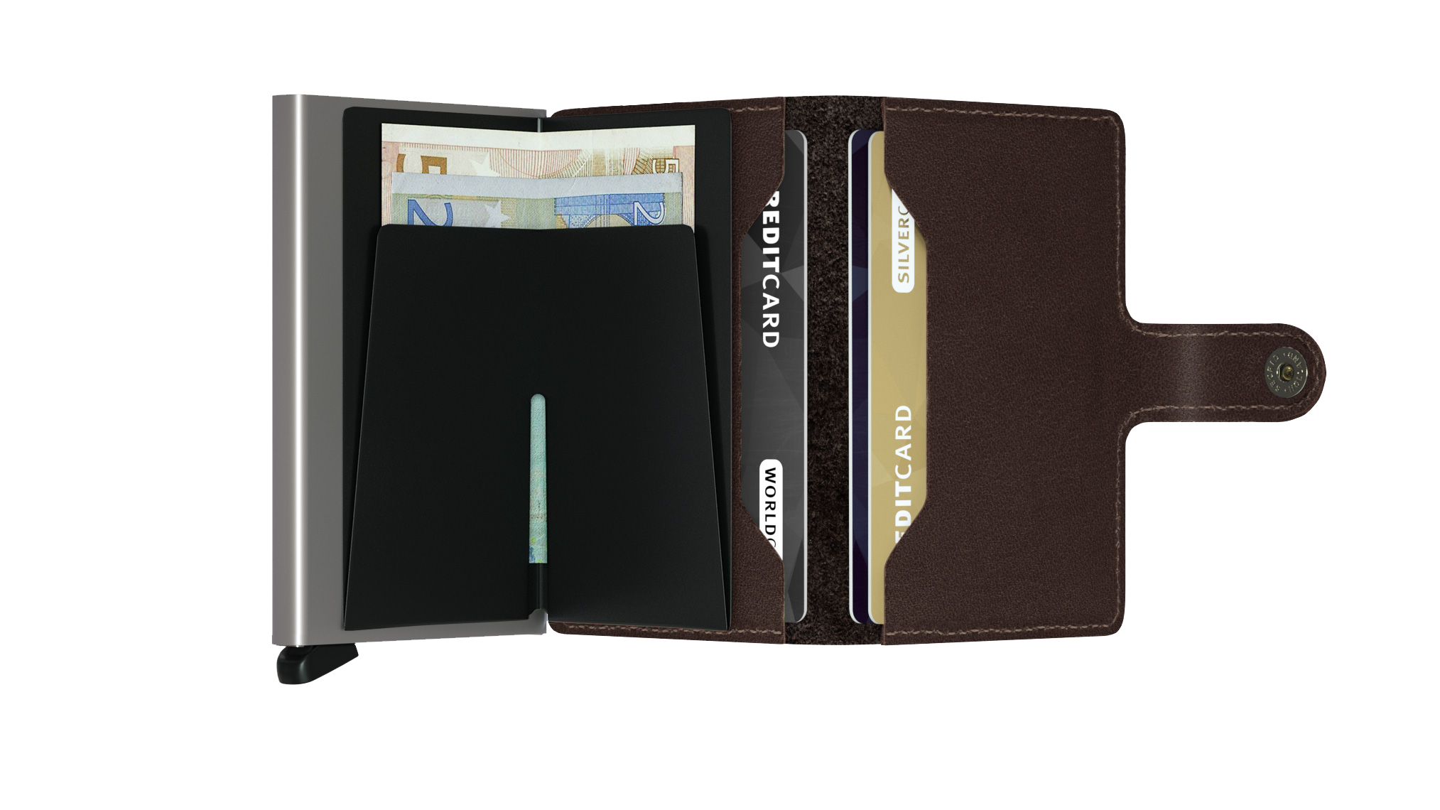 SECRID Miniwallet Original - RFID Blocking Slim Wallet for Men & Women | Compact & Secure Card Holder for Travel, Business & Everyday Use