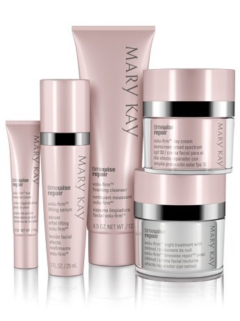 TimeWise Repair VoluFirm 5-Piece Anti-Aging Skincare Set - Reduce Wrinkles & Firm Skin for Daily Beauty Routine