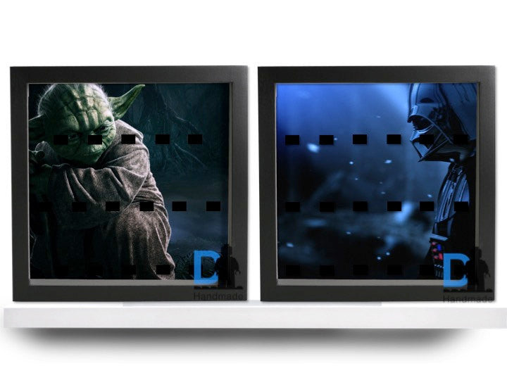 LEGO Star Wars Yoda Minifigure Display Frame - Perfect for Collectors & Home Decor