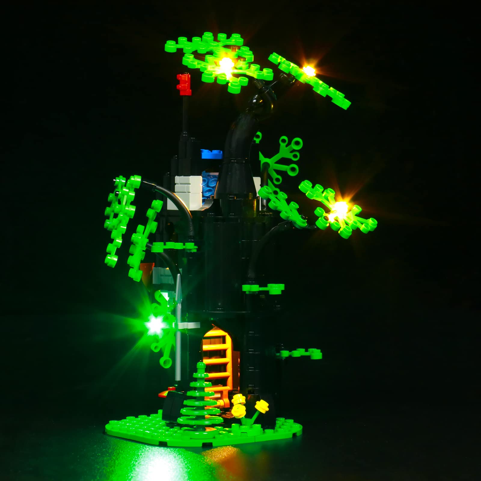 LMTIC LED Lighting Kit for Lego Forest Hideout 40567 - Compatible with Lego 40567 Building Set (Lego Not Included) - Perfect for Night Display & Model Enhancement