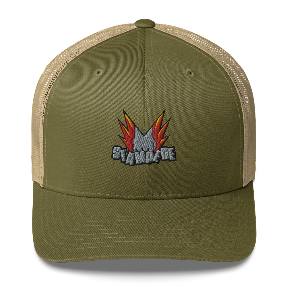 Zoo Jitsu Fighters Stampede Trucker Hat - Animal-Themed Baseball Cap for MMA Fans - Perfect for Gym, Streetwear & Anime Conventions