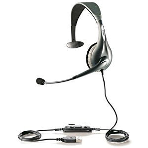 Jabra UC VOICE 150 MS Mono USB Headset with Noise Canceling Mic - Perfect for Remote Work, Call Centers & Online Meetings