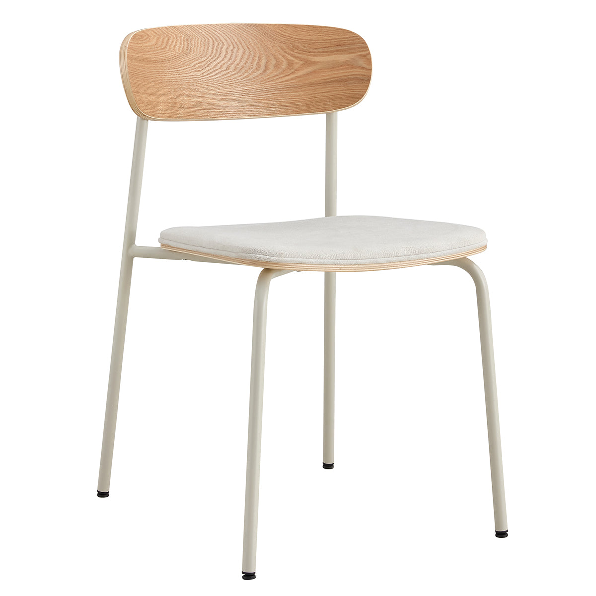 Modern Cove Fabric Dining Chairs (Set of 2) - Comfortable Upholstered Kitchen & Dining Room Chairs for Home, Restaurant, and Cafe Use