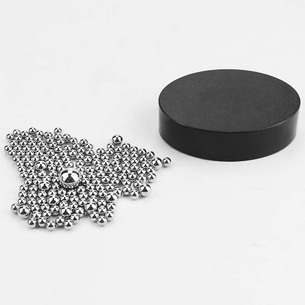 1 Box Stress Relief Magnetic Desk Sculpture Toys - Fidget Desk Decor with Magnetic Balls for Anxiety Relief, Office & Home Decor, Intelligence Development - Perfect for Office Workers, Students & ADHD Focus Aid