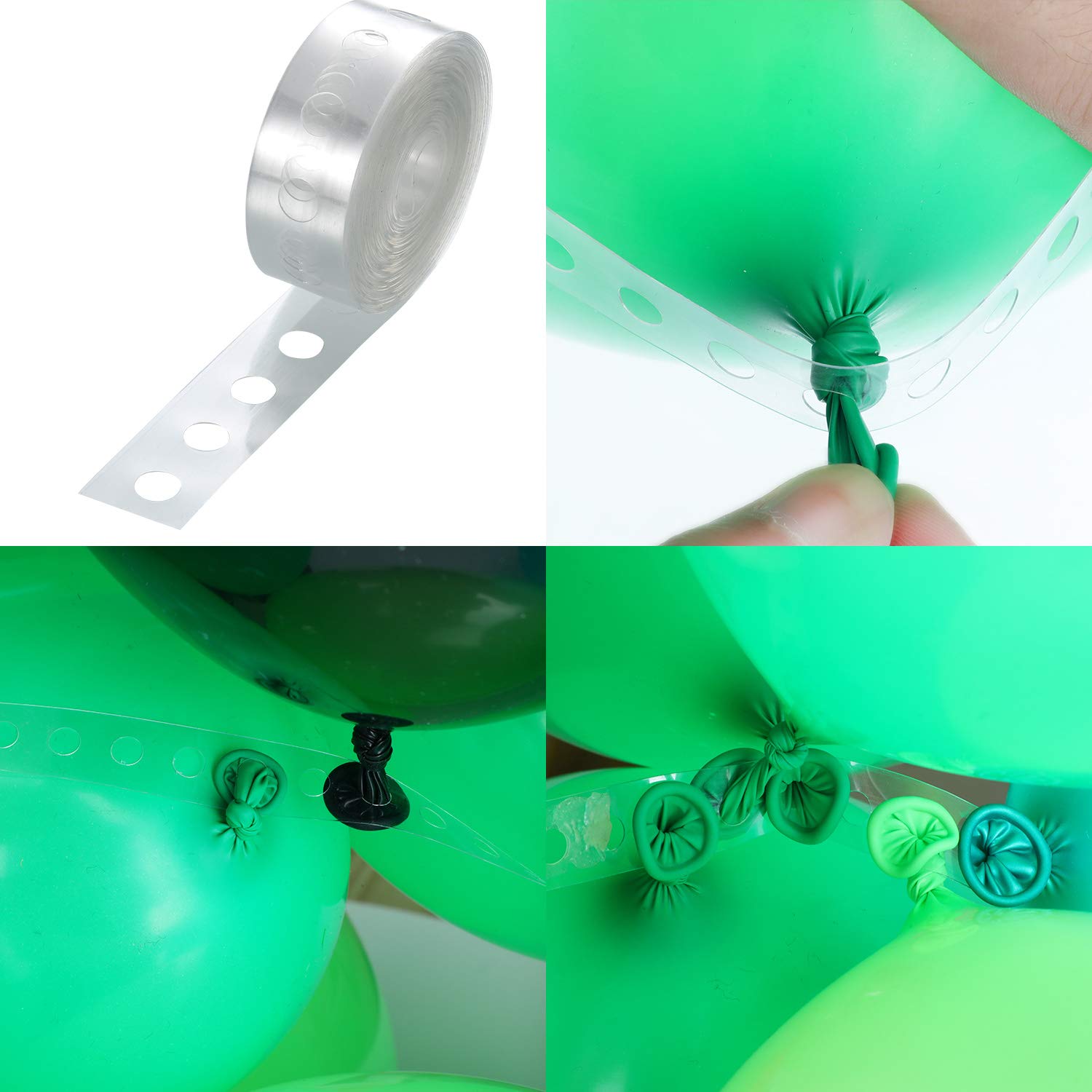 120 Pcs Tropical Jungle Party Balloons Garland Arch Kit with Palm Leaves - Green Jungle Theme Balloons, Confetti Balloons for Baby Shower, Wild One Birthday, Safari Theme Party Decorations - Perfect for Jungle Themed Baby Showers, First Birthdays, Safari Adventures and Tropical Party Decor