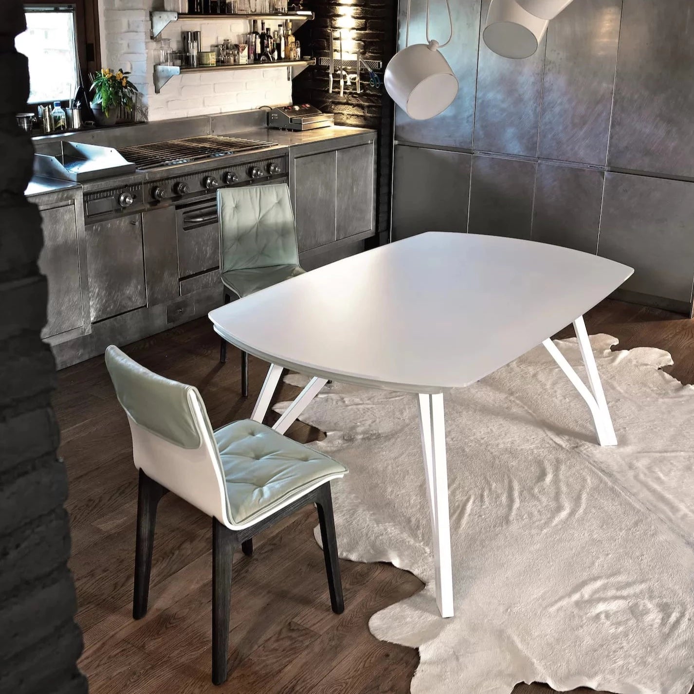 Bontempi Alfa Chair - Modern Office Chair with Ergonomic Design for Home & Workspace - Perfect for Desk Work, Gaming, and Study Sessions