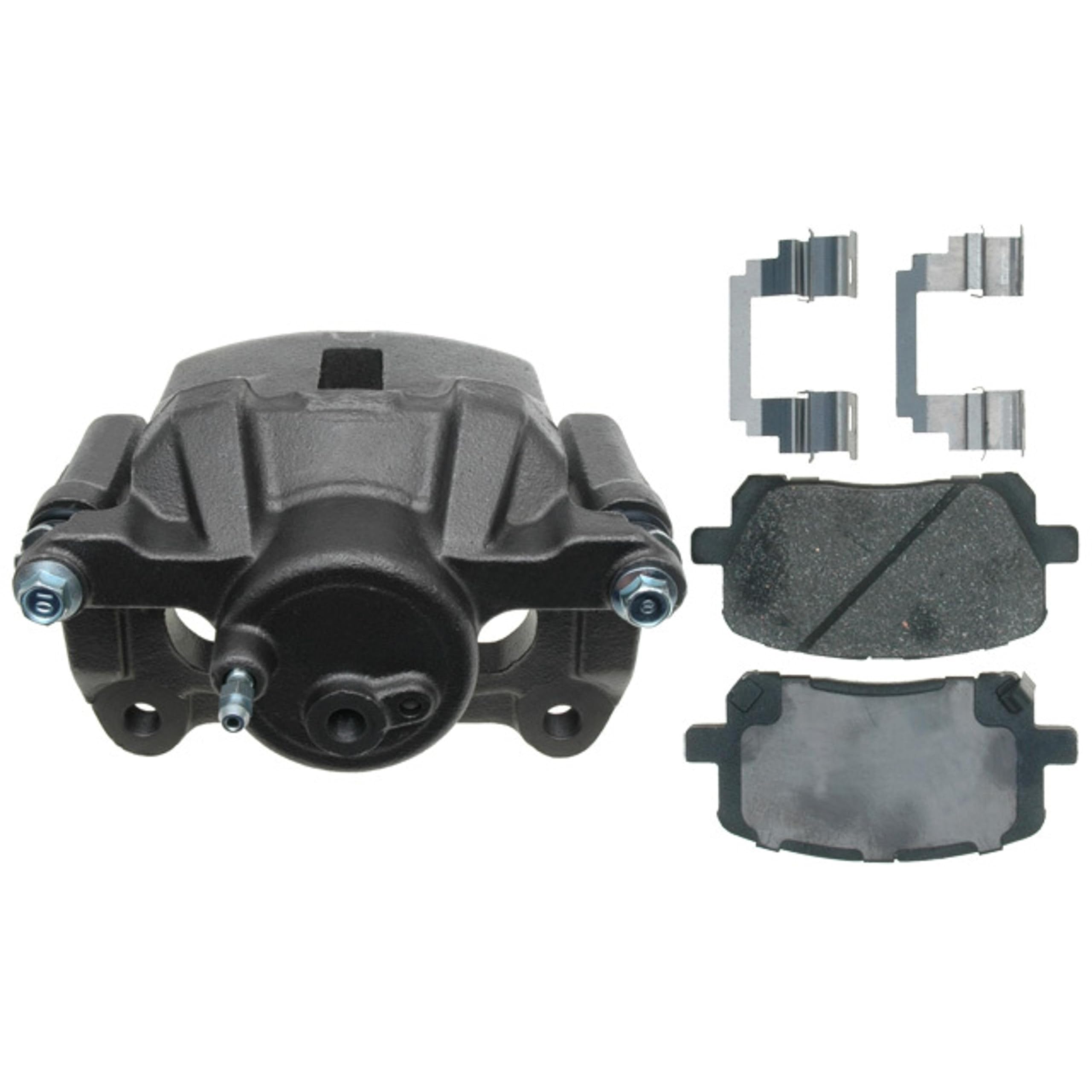 ACDelco Gold 18R2001 Remanufactured Loaded Front Driver Side Disc Brake Caliper Assembly with Semi-Metallic Pads | Non-Coated | Perfect for Chevy, GMC, Buick & Cadillac Vehicles | Smooth Braking Performance for Daily Commute & Highway Driving