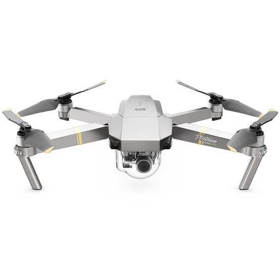 DJI Mavic Pro Platinum Drone with Fly More Combo - 4K Camera, 30 Min Flight Time, Foldable & Portable for Travel, Aerial Photography, and Outdoor Adventures